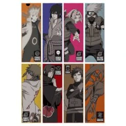 Naruto Shippuden - Lot De 8 Serviette - Will Of Fire Spun