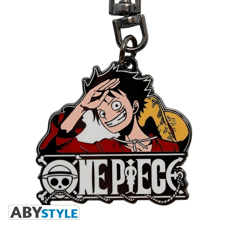 One Piece - Porte-clés Métal Luffy New World