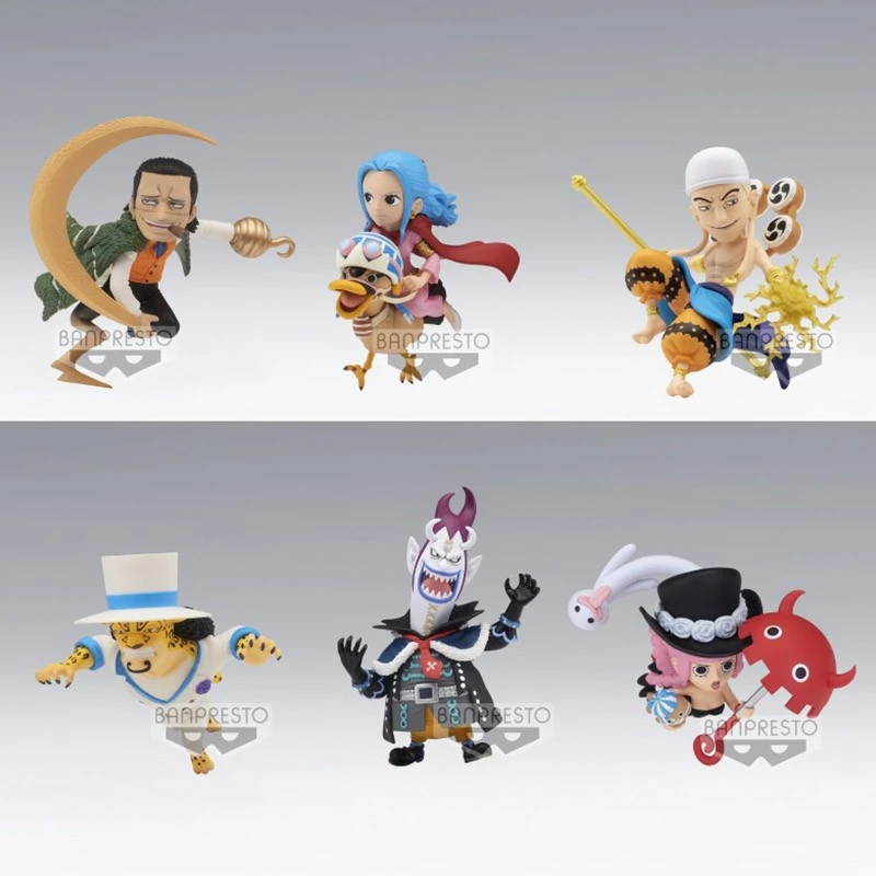 One Piece - Set De 6 Figurines WCF - The Great Pirates