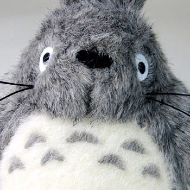 Peluche De Totoro Gris Foncé - Taille S – Image 2