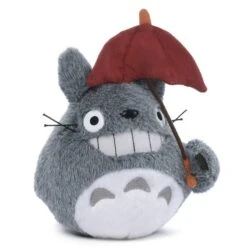 Peluche Totoro Parapluie Rouge