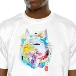 Totoro - T-shirt Nekotoro Paint