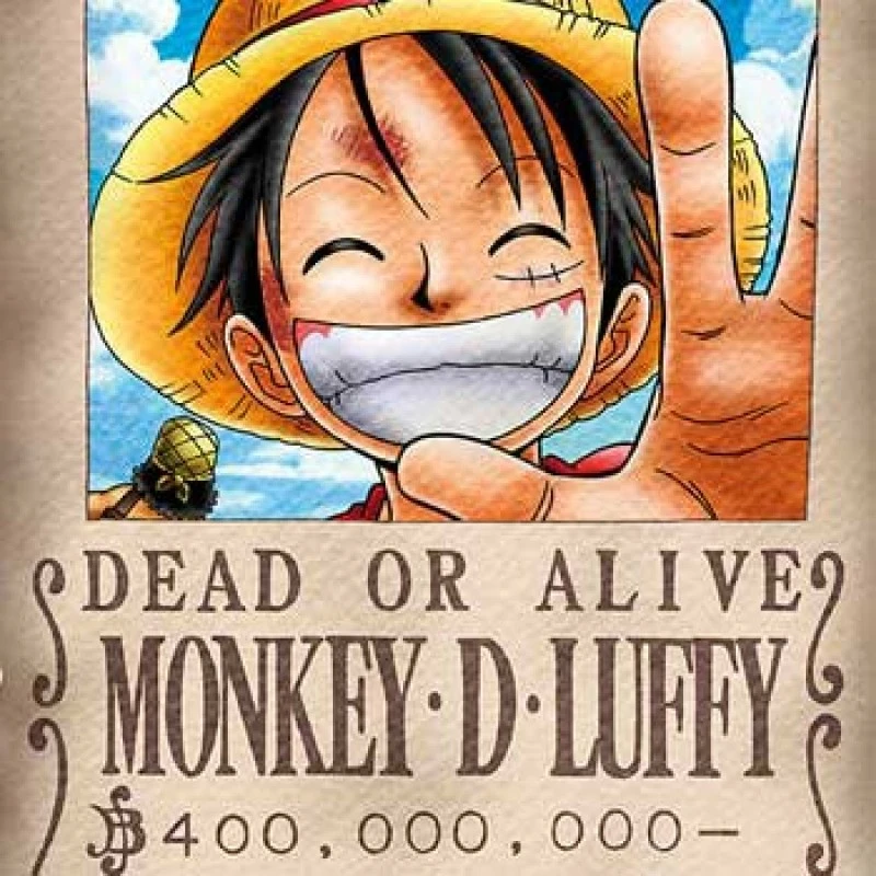 Affiche One Piece Wanted De Luffy - Nouvelle Prime â Image 2